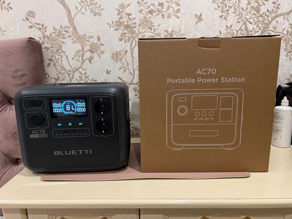 ТОП! Зарядна станція Bluetti AC70 768Wh | 1000W | Дніпро, в наявності
