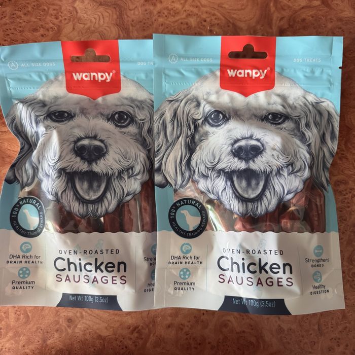 Смаколики Сосиски з куркою для собак