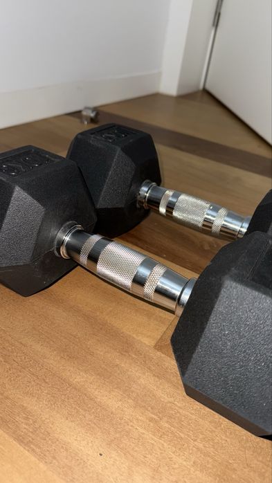 Halteres hexagonais 10kg