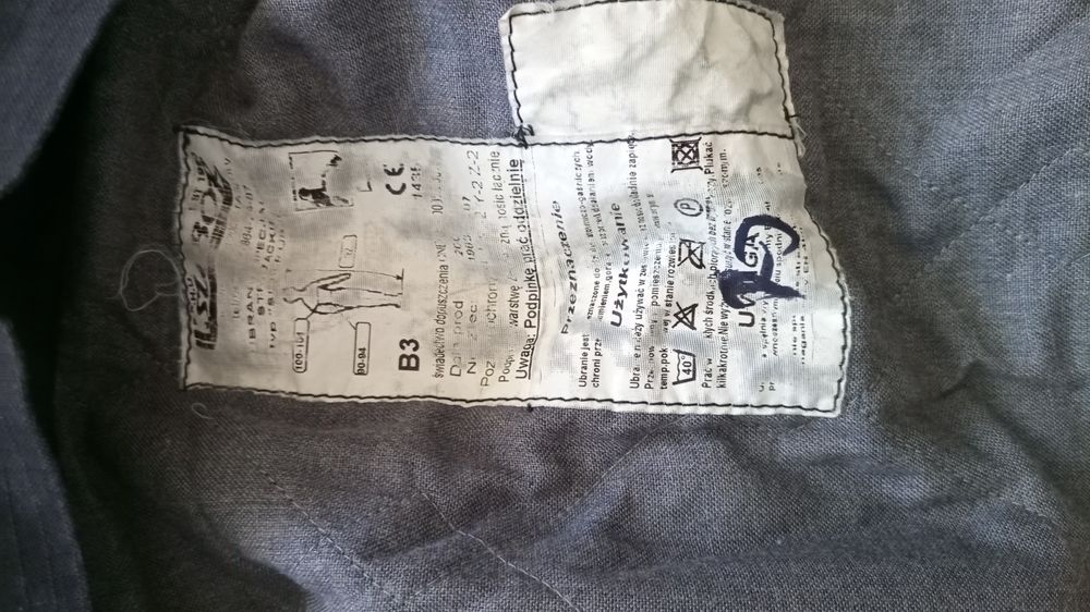 Ubranie specjalne Nomex B3