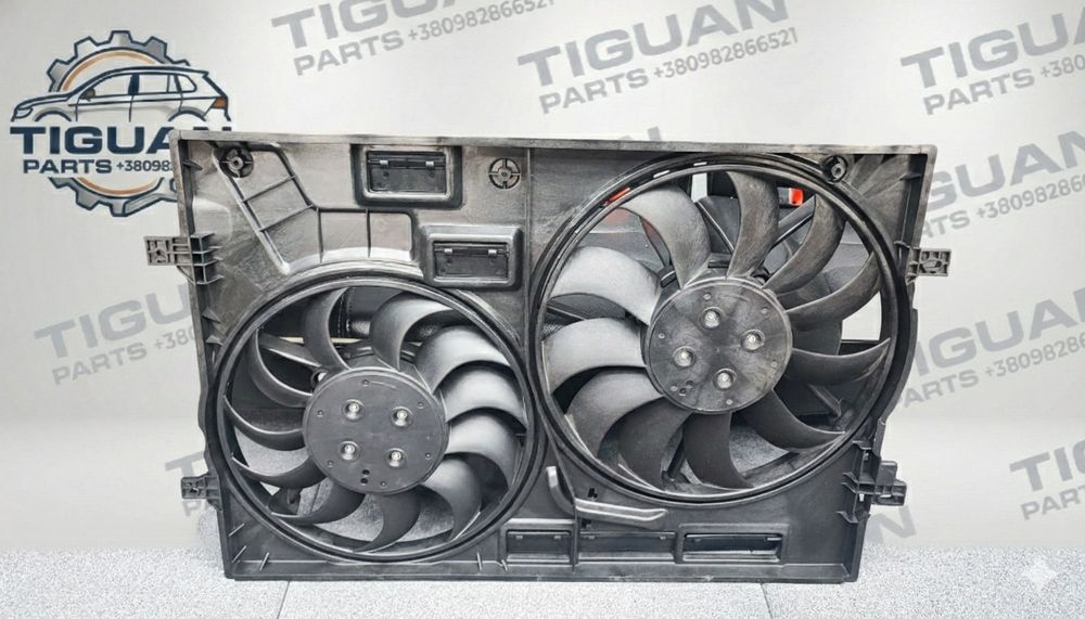 Дифузор,  кожух радіатора в зборі VW Tiguan / Тігуан 18-24 3Q0121205B