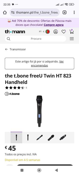 Micros Sem fios novos