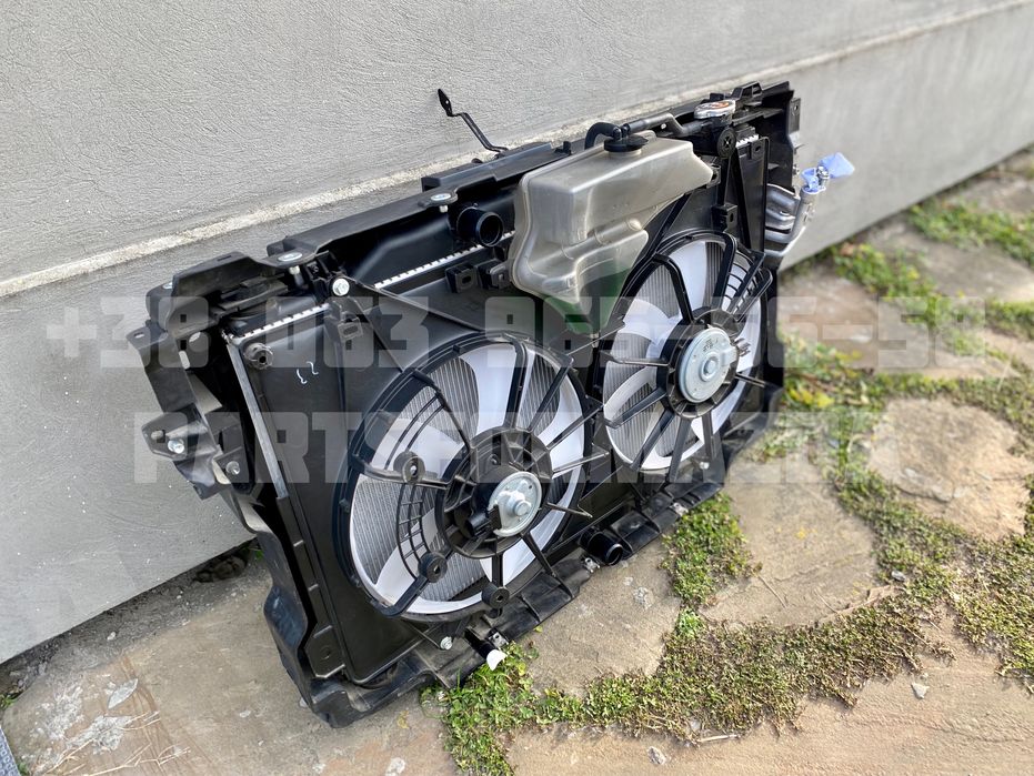 Пачка радиаторов в сборе с диффузором Mazda CX5 KF СХ50 СХ90 СХ9 3 6GL