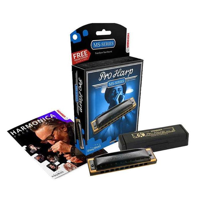 Harmonijka ustna Pro Harp 562/20 MS G + książka samouczek