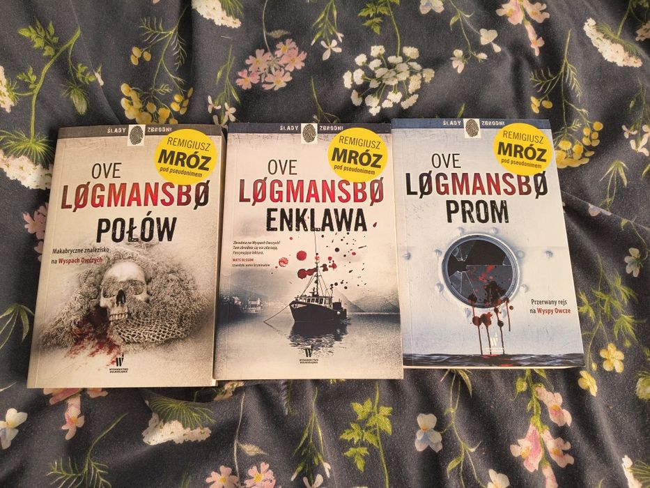 Seria książek Remigiusza Mroza - Połów, Enklawa, Prom