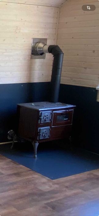 Дровʼяна піч з духовкою «буржуйка» FANTAZIA