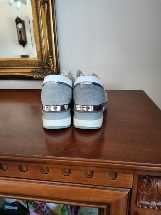 Sneakersy wojas r 38 skóra naturalna, półbuty, adidasy