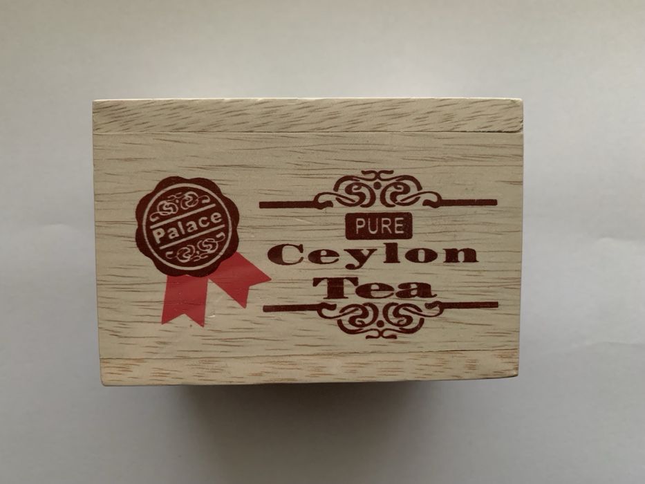 Деревянная коробка для чая Мальдивы