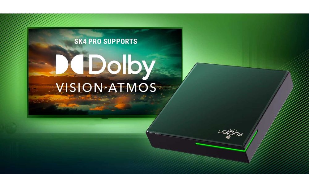 Смарт-приставка Ugoos SK4 Pro 4/64Gb Android 14.0 S905x5M-K Dolby Vision