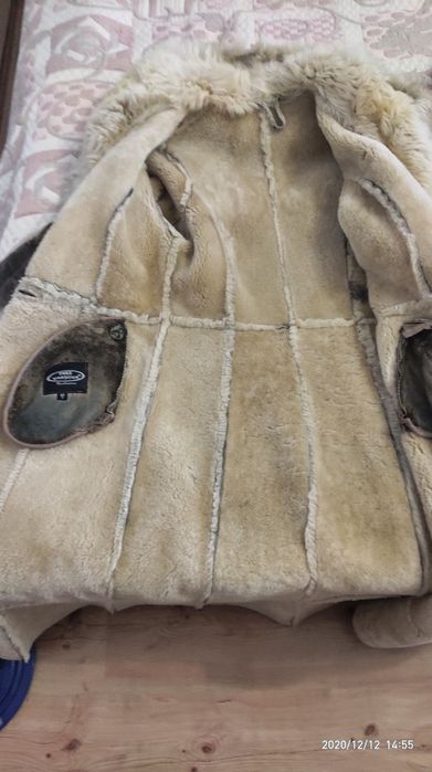 Женская  натуральная дубленка, 44-46