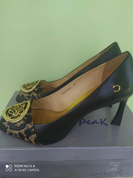 Туфлі, з відкритим носочком 38 розмір