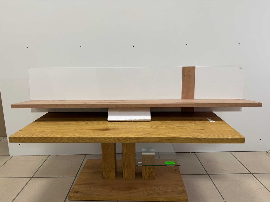 Półka ścienna 140 cm TULUZA Biały  Powystawowy