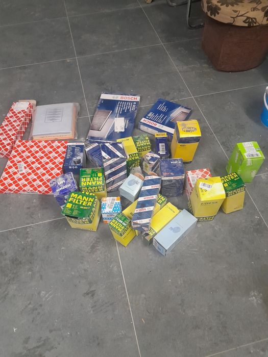 Filtry powietrza i oleju różnej marki