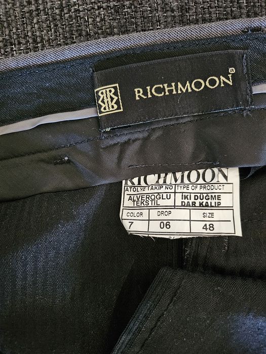 Garnitur męski szary