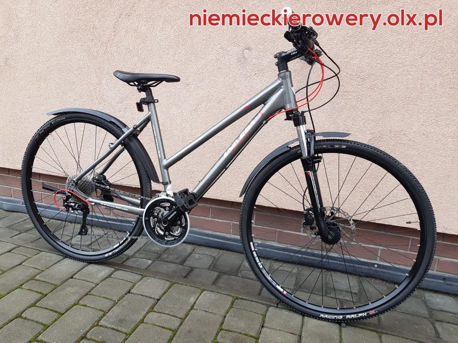 Rower damski damka crossowy UNIVEGA koła 28 SHIMANO DEORE XT aluminium