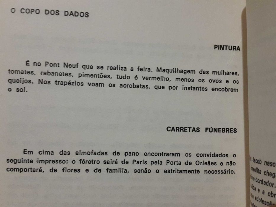 Max Jacob - O Copo dos Dados