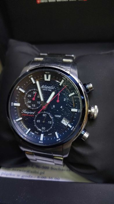 Zegarek Atlantic Seasport Chronograph