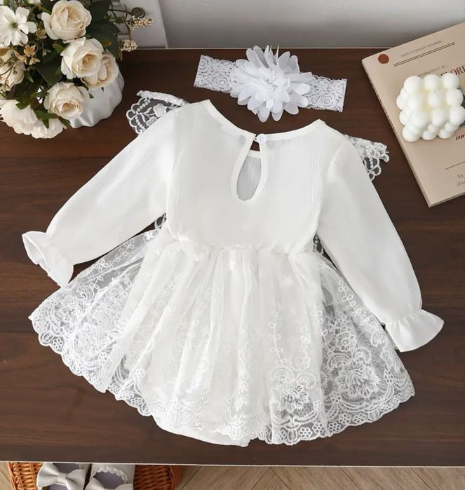 Плаття на хрестини на 4-6 місяців