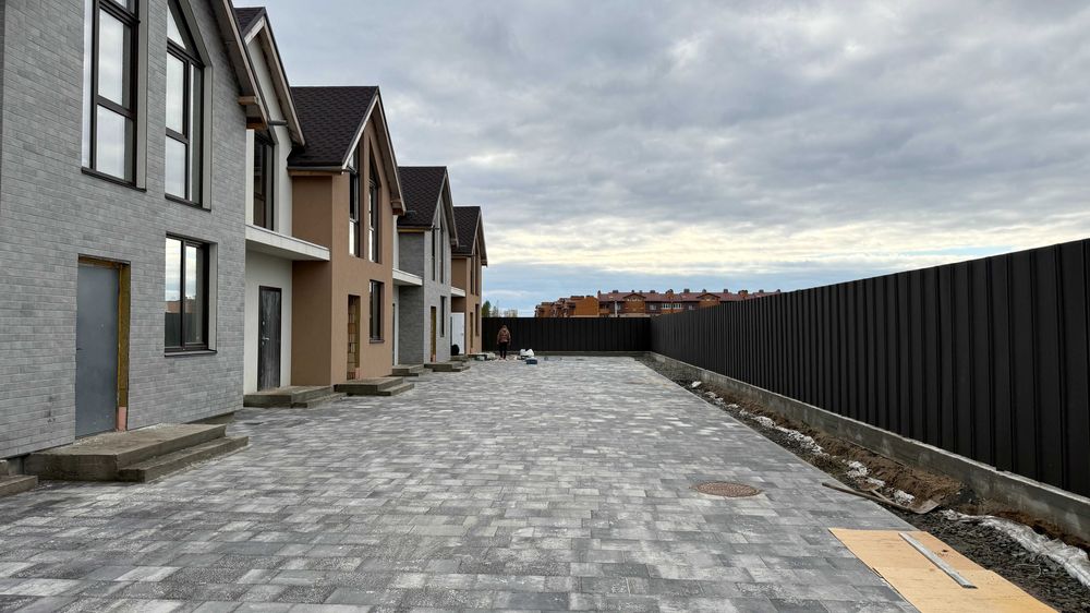 Сучасний Двоповерховий Кутовий Таунхаус 100м2 с. Шевченкове