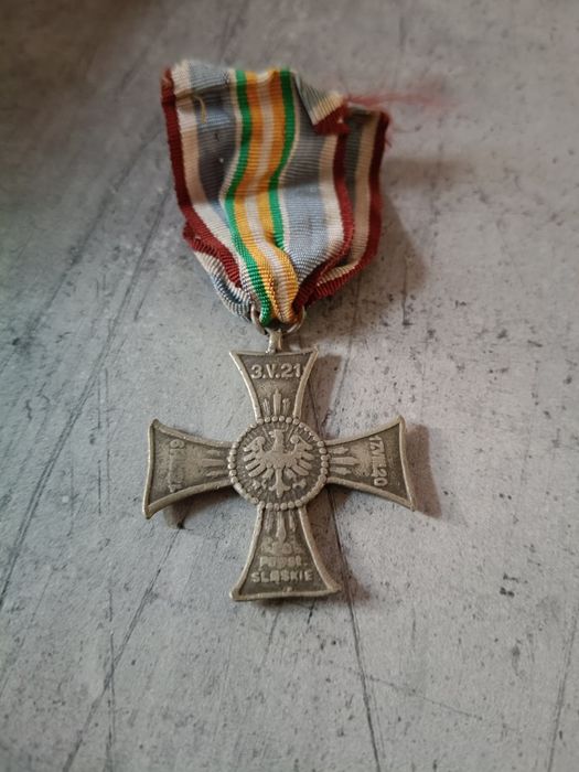 Krzyż za Powstanie Śląskie pierwsze wydanie orginał unikat okazja