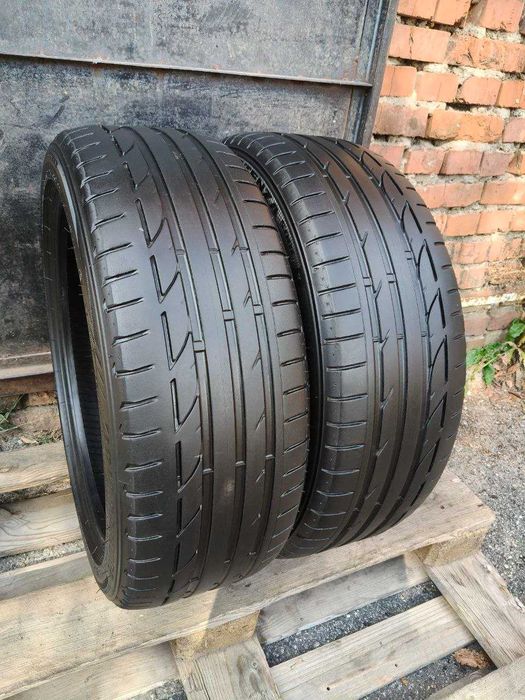 Bridgestone Potenza S001 RTF 225/45r19 2шт, 21год, 5мм, ЛЕТО. Привезены из Германии