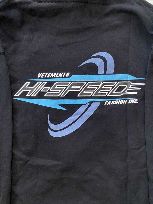 Худі Vetements Hi-Speed