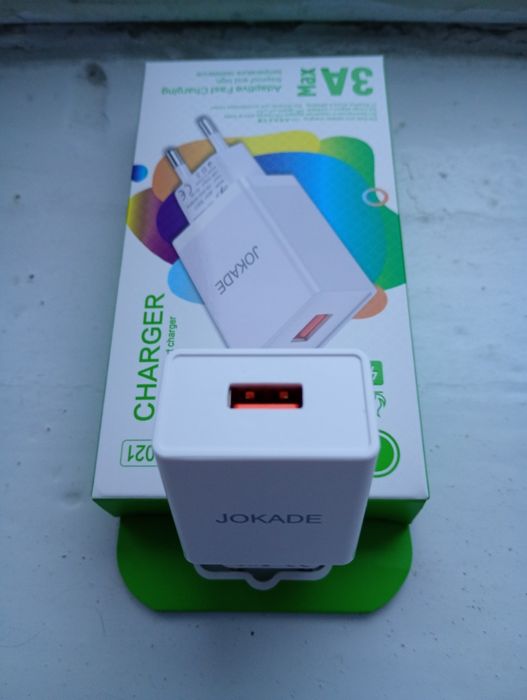Блок живлення JOKADE USB 3A Max DC 5V/3A