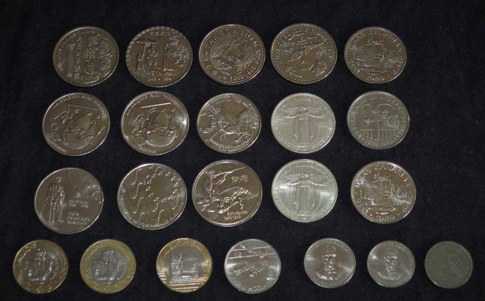 Moedas de Escudo Comemorativas Numismática