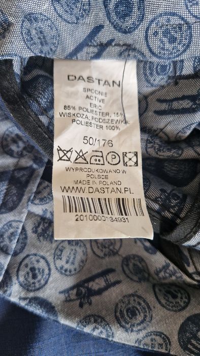 Garnitur męski granatowy Dastan Active Eric
