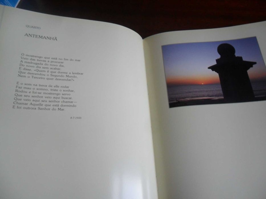 "MENSAGEM" de Fernando Pessoa - Fotografia: Jorge Barros - 1ª Ed. 1991