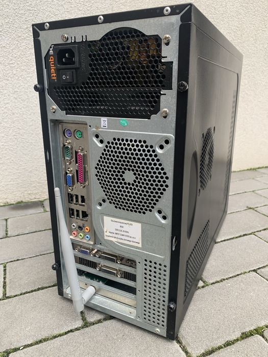 Komputer PC intel Q9450 4x3.2 GHz pamiec 8GB nVidia GTX 650 hdd 500 GB