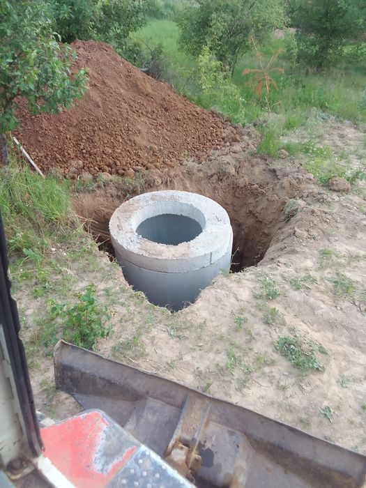 Септік під ключ встановлення кольцят