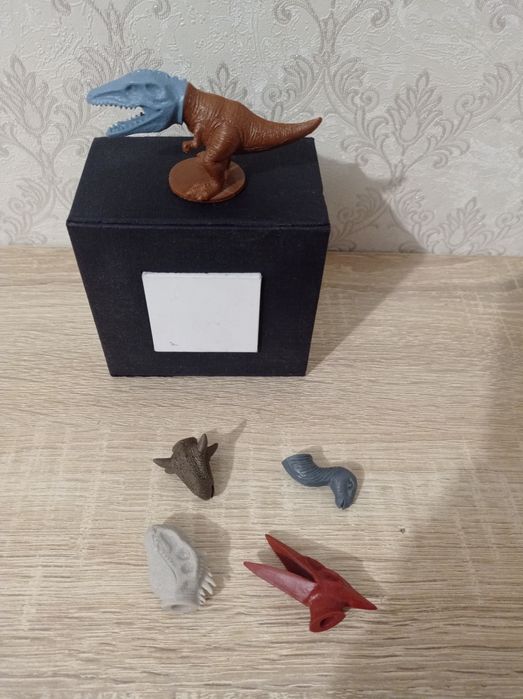 Объемные 4D пазлы Master , набор динозавр с головами, в новом состояни