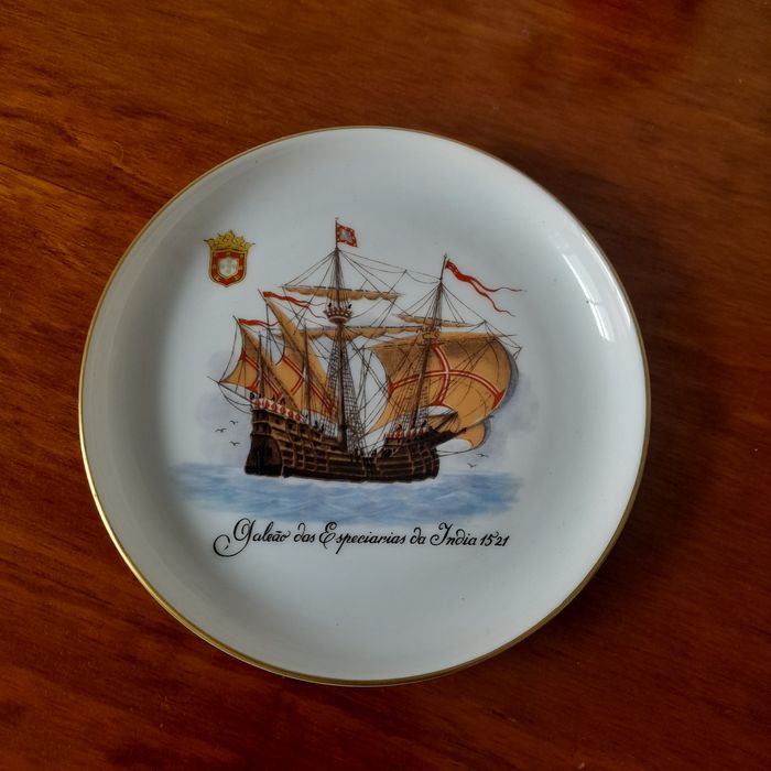 Prato vista alegre galeão das especiarias