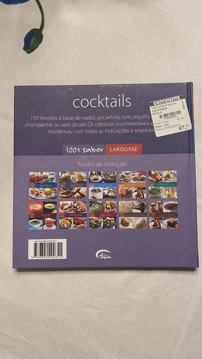 Livro de cocktails