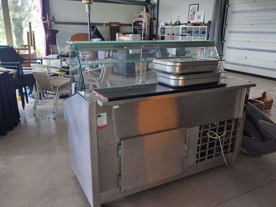 Balcões em inox, frigorífico ou não