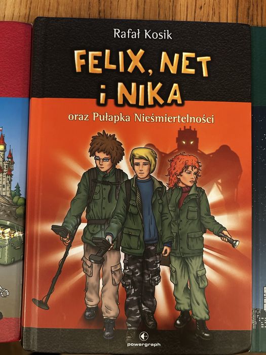 Zestaw 3 x Felix, Net i Nika  - stan idealny