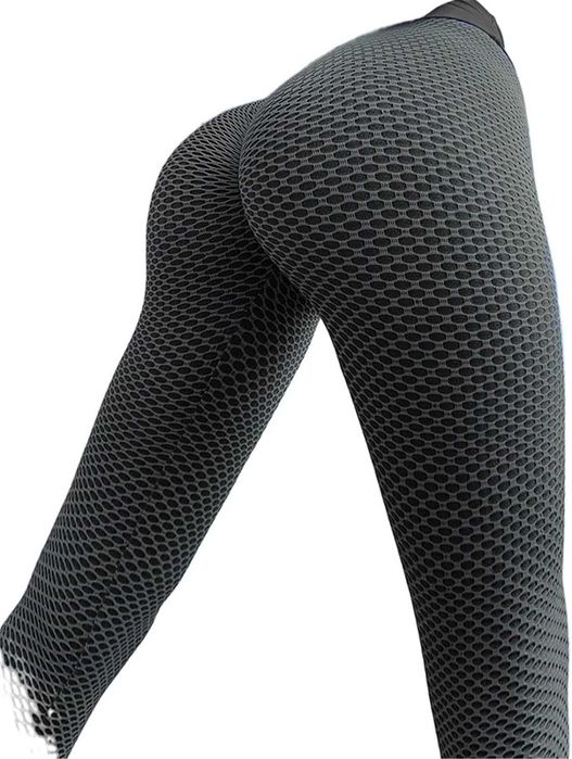 Nowe damskie czarne legginsy / jogga / sport / fitness/ 1953 / !XL!
