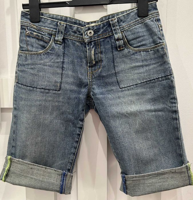 Cropp spodenki jeansowe/rybaczki #y2k – rozmiar 28/M