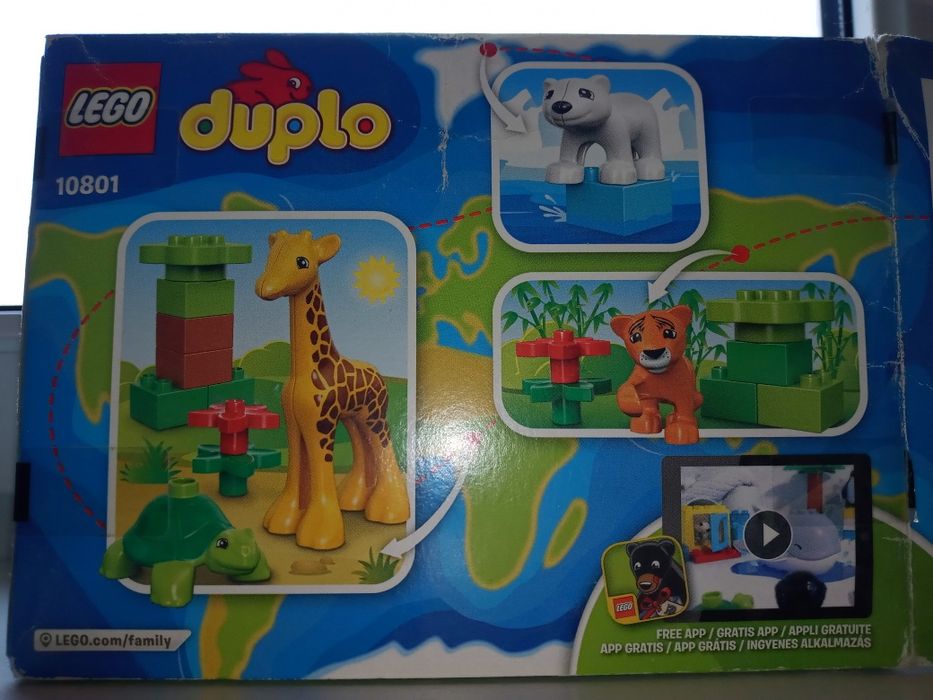 Zwierzątka Lego duplo 10801