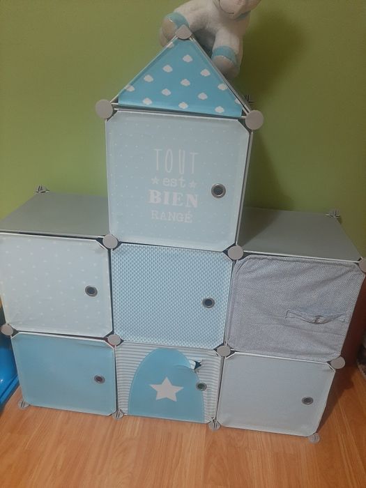 Cojunto cama de solteiro de criança com colchão + comoda + berço e tap