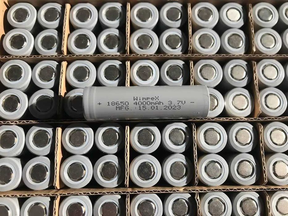 Аккумулятор Wimpex 18650 4000mAh 3.7V Li-ion Grey