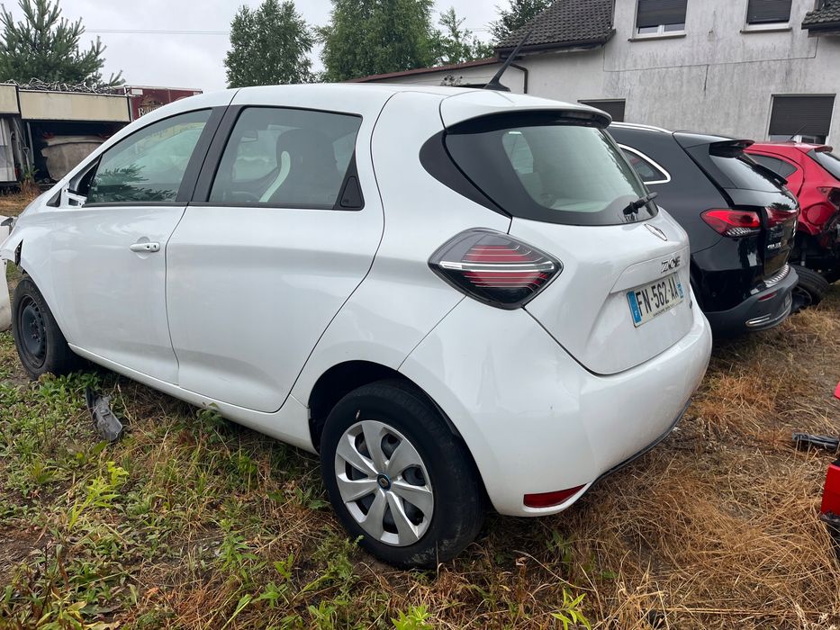 renault zoe lift 21 lampa błotnik klapa zderzak kompletny tył dv369