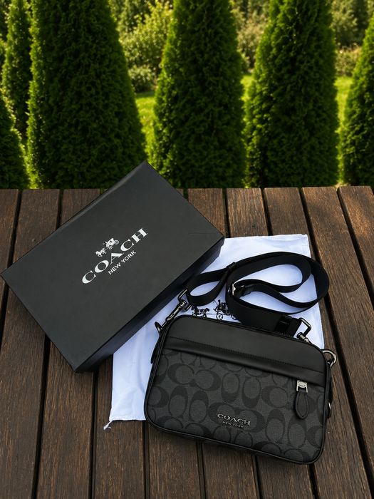 Сумка чоловіча Coach | Чоловіча барсетка