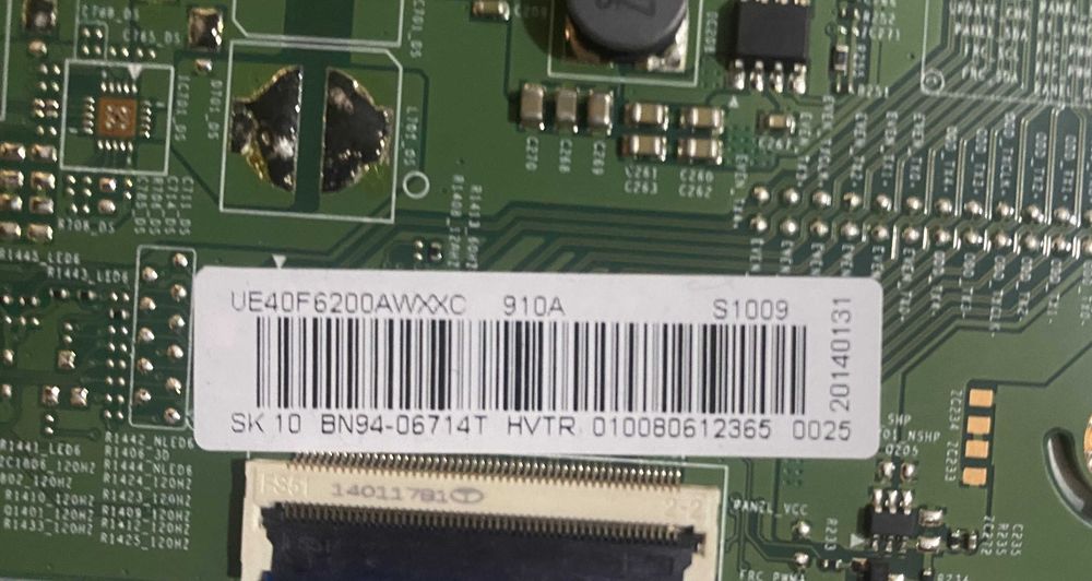 Peças Samsung UE40F6200AW BN44.00616A BN41.01958B BN94.06714T Testadas