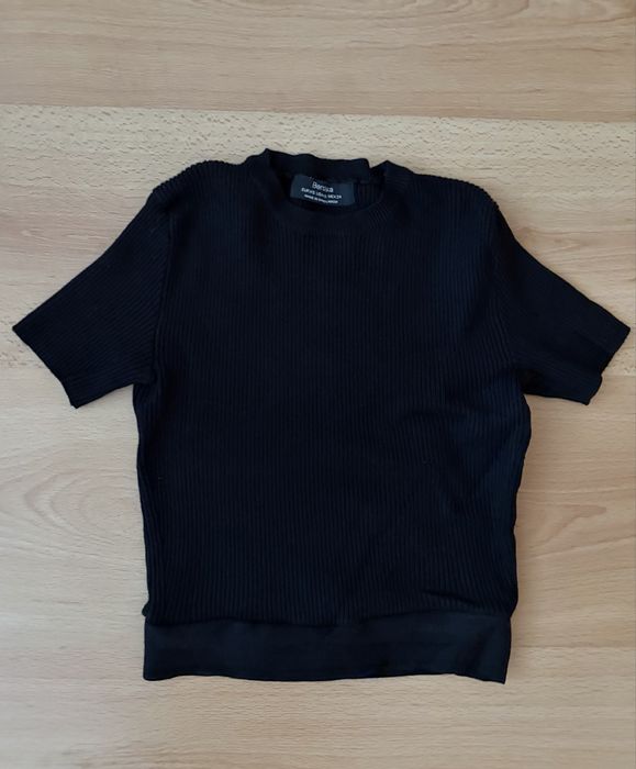 Top preto - Bershka