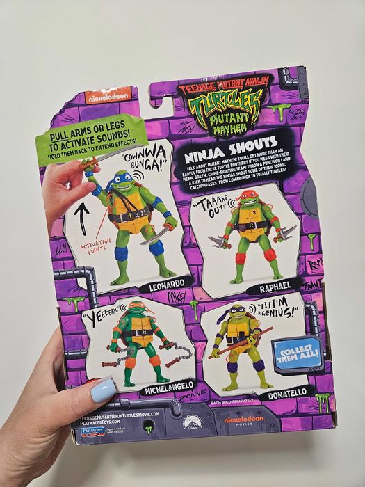 Ігрова фігурка TMNT Movie III Мікеланджело