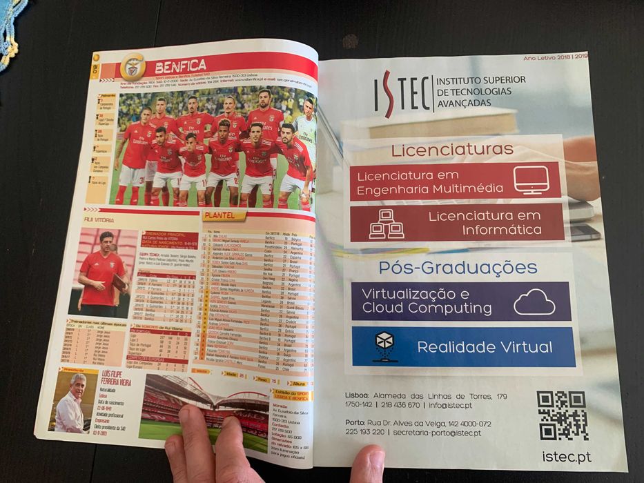 Cadernos A Bola Futebol 2018/2019