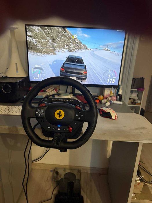 Кермо Thrustmaster T98 Ferrari 296 GTB PC/PS руль для перегонів.