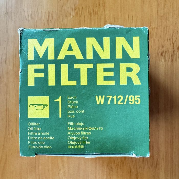 Продам фільтр MANN W712/95